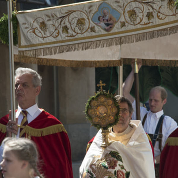 Fronleichnamsprozession in Kirchdorf/Krems