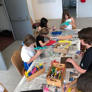 Wir halfen Arielle u. Fabius, das Meer vom Müll zu befreien und die Meeresbewohner zu retten vor dem bösen Plan von Ursula, das Meer für sich allein zu besitzen.