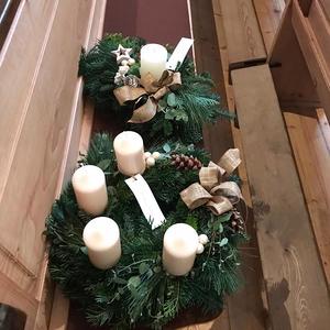 Adventkranzweihe in Burgkirchen