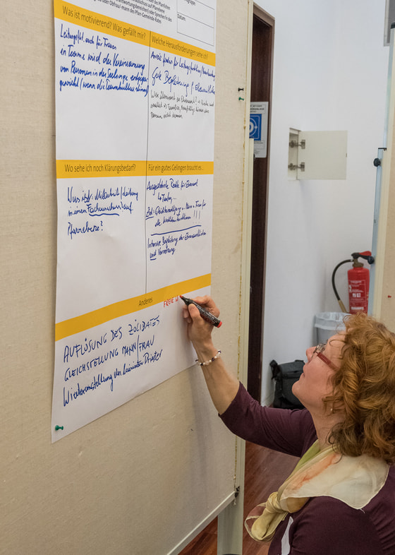 Resonanztreffen / © Jack Haijes, Jack Haijes Resonanztreffen 'Zeitgemäße Strukturen'Wie ein Pfarr-Gemeinde-Rat in Zukunft gut wirken kann, stand im Mittelpunkt eines speziell für Pfarrgemeinderäte ausgerichteten Resonanztreffens am Samstag, 11. Mai 2019 im Bildungshaus Schloss Puchberg.Foto: