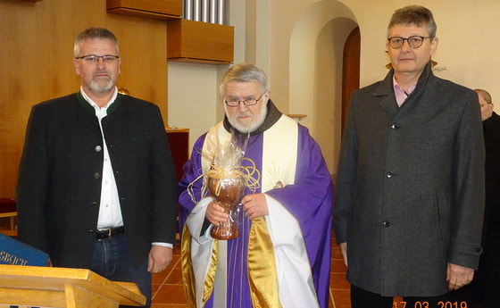 letzte Messe Pater Bertram