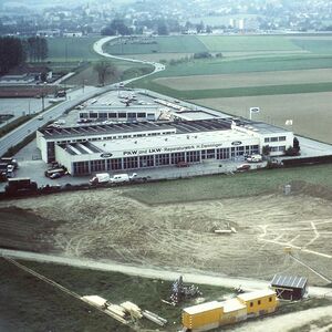 Kirchenbau - eingescannte historische Dias