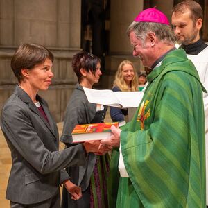Sendungsfeier in den pastoralen Dienst der Diözese Linz am Sonntag, 24. September 2023 im Mariendom Linz.Foto: Jack Haijes