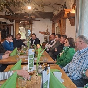 Treffen mit den Hopfenbauern