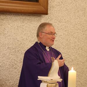 Messe in St. Quirinus und nach der Sternwallfahrt in Auwiesen