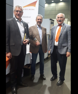 Präsentation Menschheitszukunft: Ing. Leo Sturm; DI Fritz Eichhorn, Dr. Franz Kogler