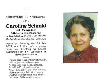 Caroline Schmid
