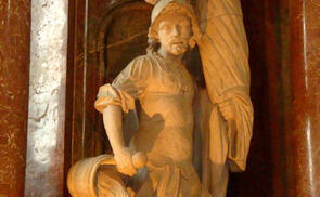 Statue des Hl. Florian in St. Florian