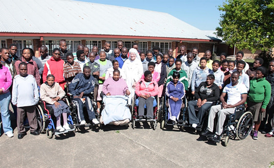 Im Ikhwezi Lokusa Rehabilitationszentrum lernen die jungen Leute Fertigkeiten fürs Leben.