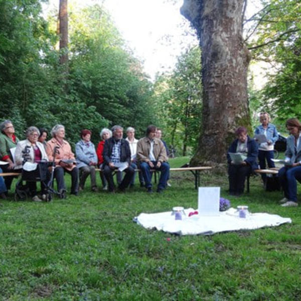 Maiandacht im Schlosspark