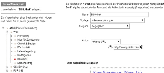 Menü / © Diözese Linz Kommunikationsbüro Menü