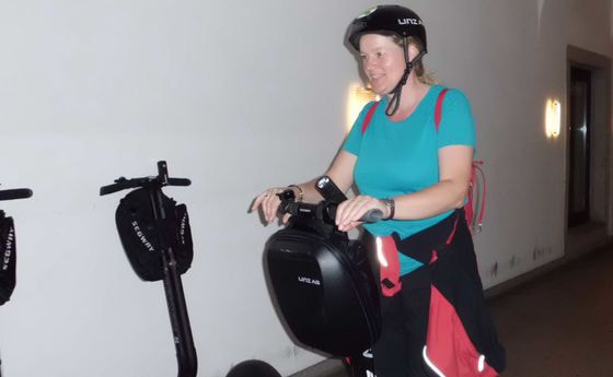  Kath. Frauenbewegung organisierte eine Segway City Tour