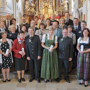 Jubilare mit 25igsten Hochzeitstag