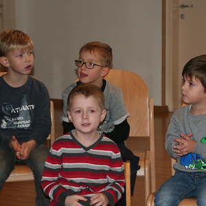 Nikolaus im Pfarrsaal