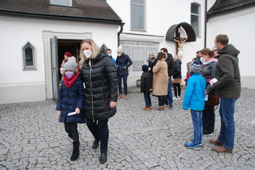 Pfarre Pramet Vorstellung der Erstkommunionkinder 2021
