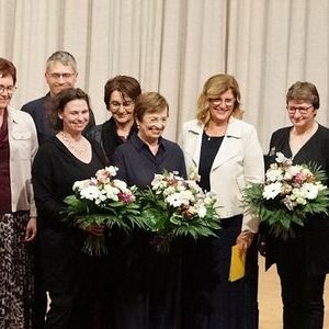 Das KBW-Team mit den Autorinnen und den Misiker:innen