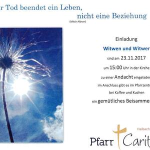 Fotos Witwentreffen der Caritas