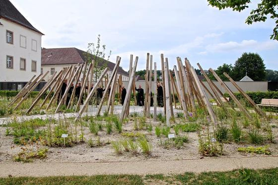 Der Hortus Benedicti ist während der Landesgartenschau BesucherInnen zugänglich.