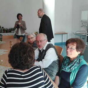 Bischofsvikar Willi Vieböck besucht das Salzkammergut-Klinikum Gmunden