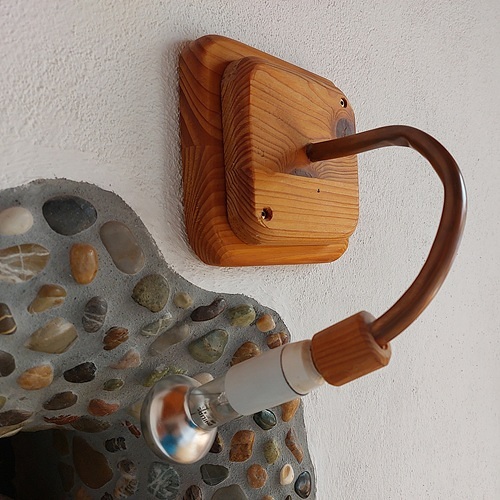 Lampen-Eigenkreation aus Abfall