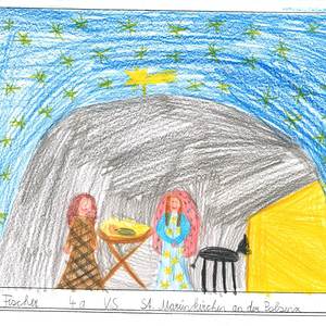 Luzia Fischer, Volksschule St. Marienkirchen an der Polsenz, Klasse 4a