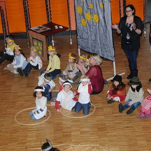 Kindergarten feiert Weihnachten