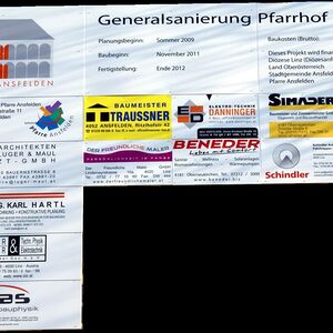 Pfarrhofgeneralsanierung 2012 2013