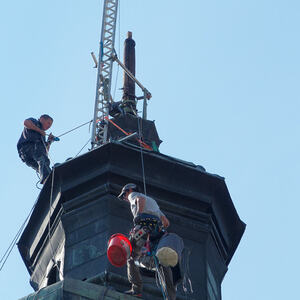Sanierung der Turmkuppel 2017