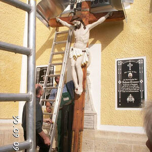 Außenrenovierung Pfarrkirche 2005