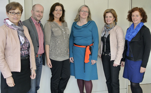V. l.: Maria Hofstadler, Christian Pichler, Christine Wolfmayr, Gudrun Wolfschwenger, Ulrike Kneidinger, Sylvia Zellinger