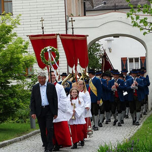 Fronleichnam 2016, Pfarre Neumarkt im Mühlkreis