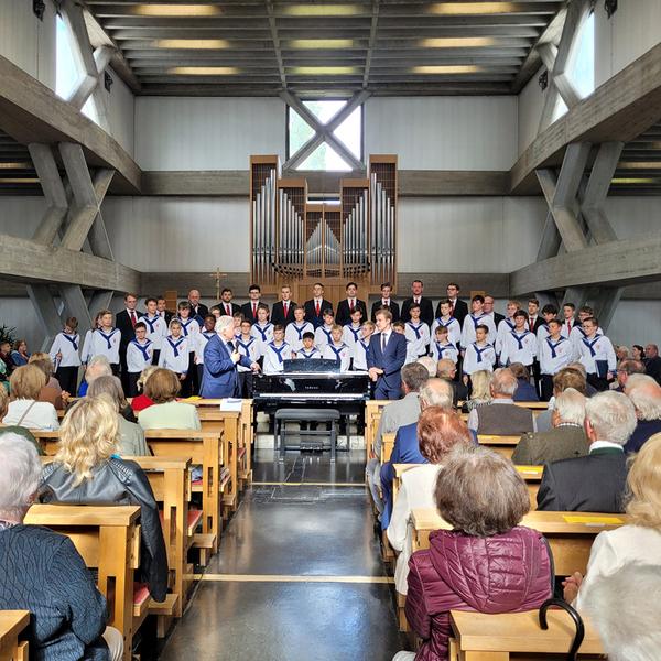 Konzert der Florianer Sängerknaben in unserer Kirche