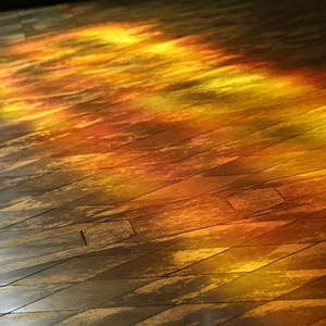 Lichtspiel im Linzer Mariendom