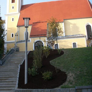 Außenrenovierung Pfarrkirche 2005