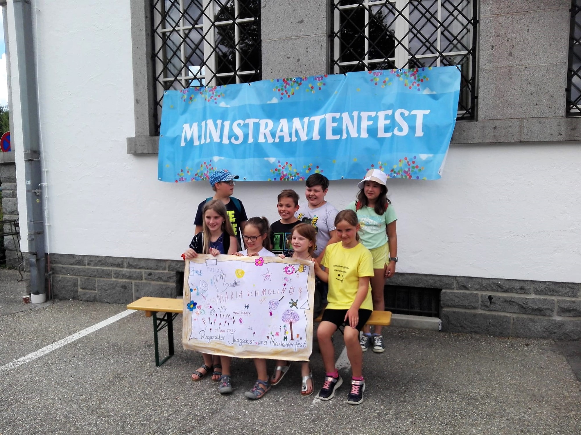 Unsere Ministranten in Burgkirchen