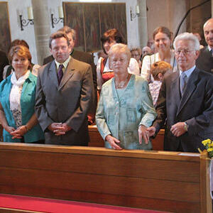 Messe für Ehejubilare am 20.05.2012