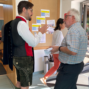 Im Gespräch, Vzbgm und Diakon