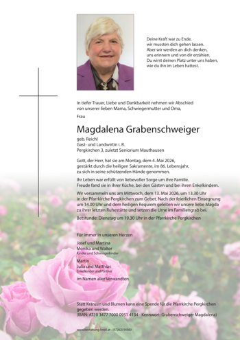 Magdalena Grabenschweiger
