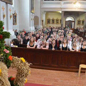 Erntedankfest in der Pfarrkirche Kopfing