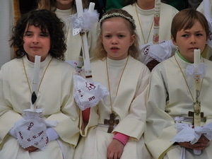 Erstkommunion in der Pfarre Lacken