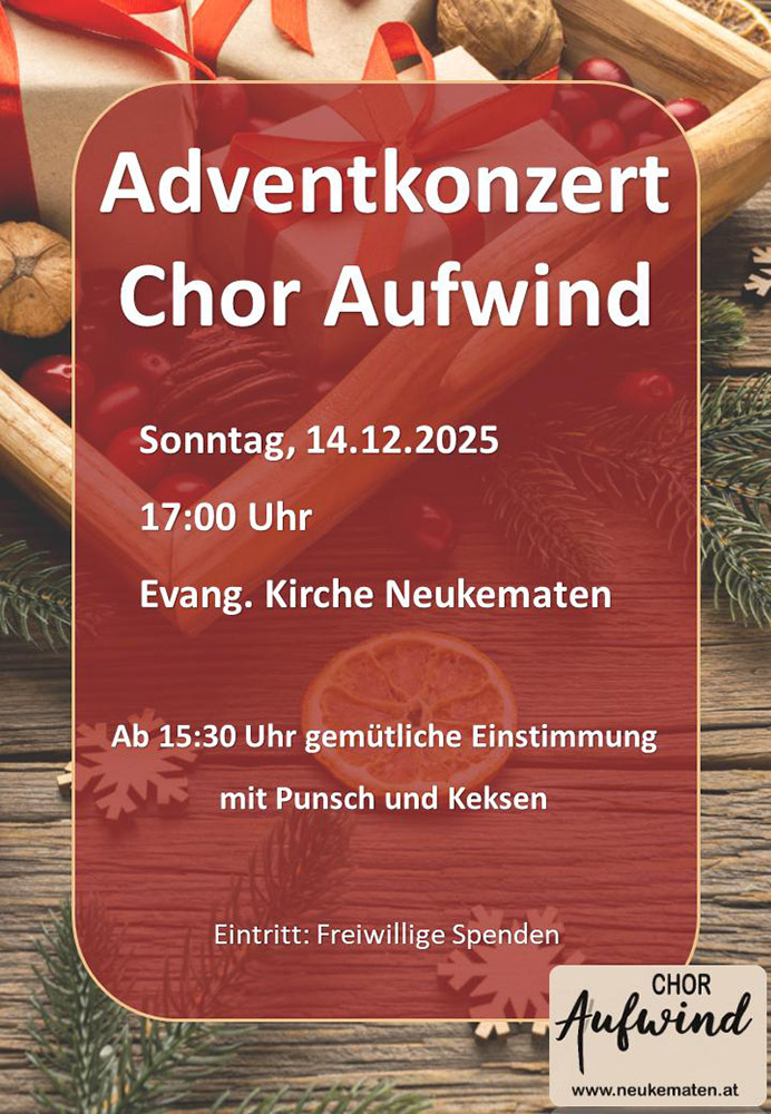 Adventkonzert Chor Aufwind