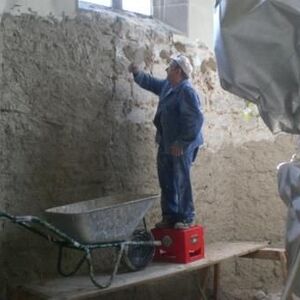 Innenarbeiten und Verputzen