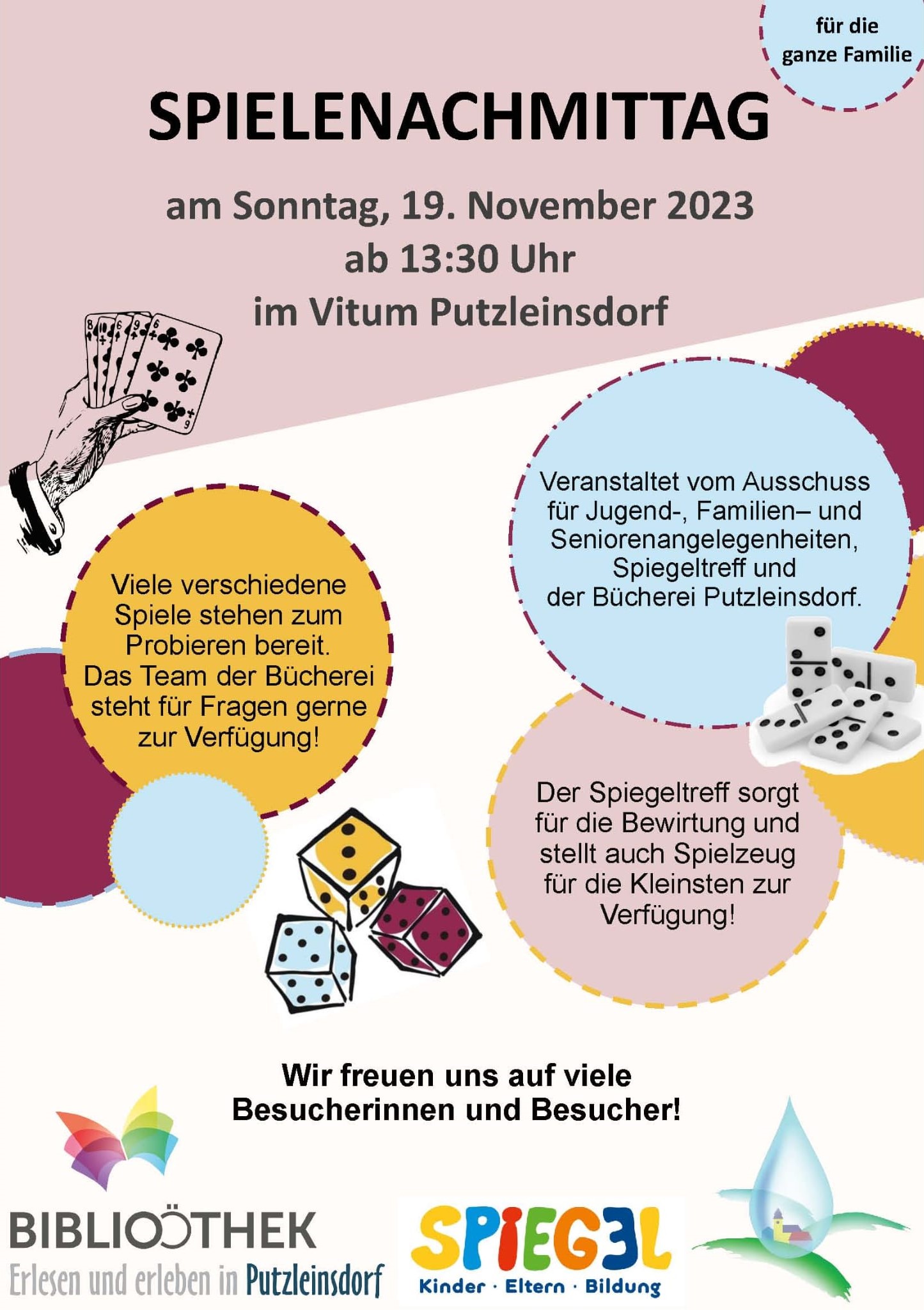 Flyer Spielenachmittag