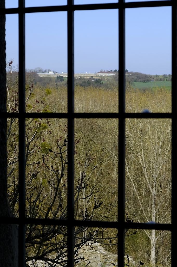 Vergittertes Fenster