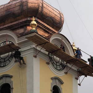 Sanierung der Turmkuppel 2017