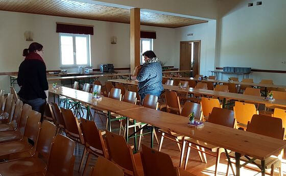 Vorbereitungen Fastensuppe