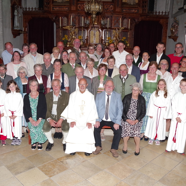 Gruppenbild Hochzeitsjubilare