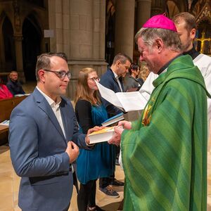 Sendungsfeier in den pastoralen Dienst der Diözese Linz am Sonntag, 24. September 2023 im Mariendom Linz.Foto: Jack Haijes