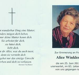 gestorben am 25. Juni 2013