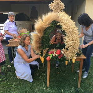 Vorbereitung zum Erntedankfest